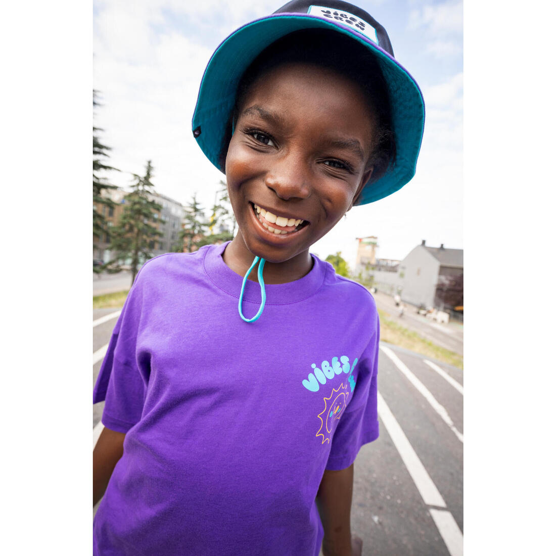 Tee-shirt oversize fille