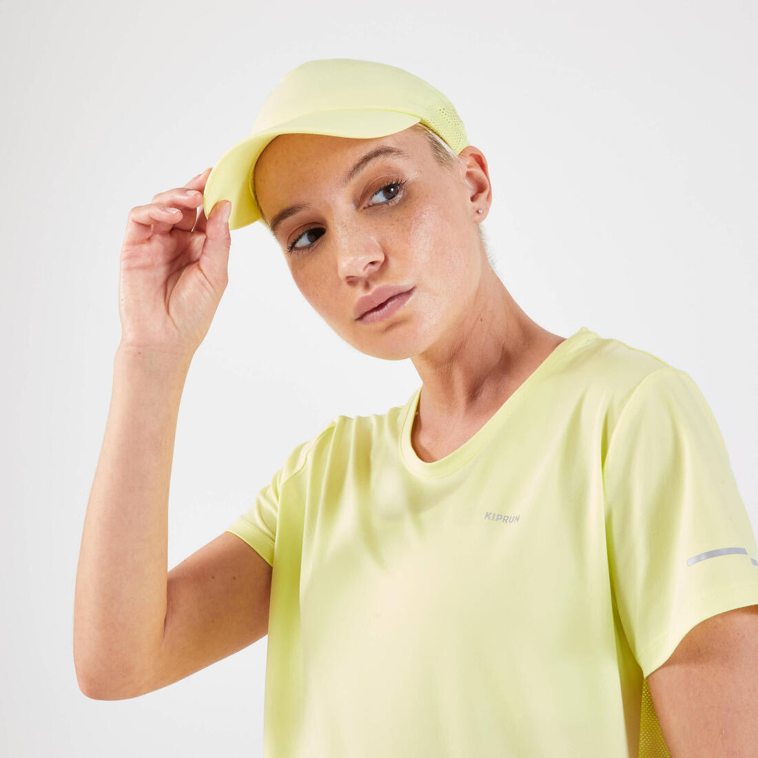 T-shirt running respirant femme - kiprun run 500 dry