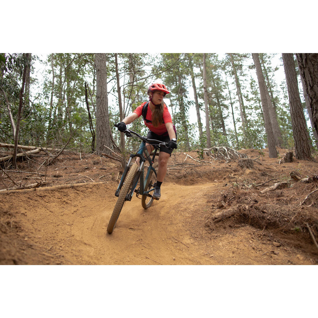 SHORT VTT EXP 700 FEMME NECTARINE