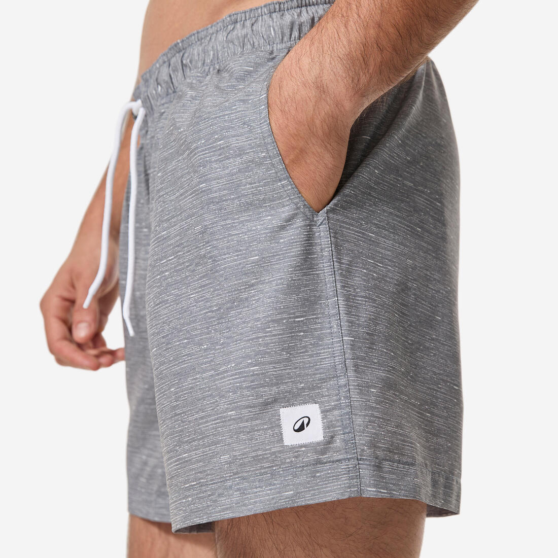 Boardshort surf short de bain court 15" homme, 100 Palmito