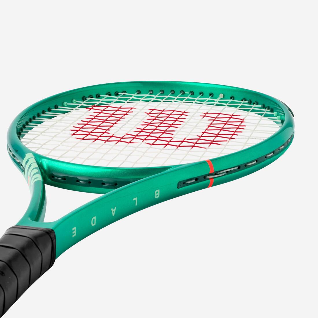 Raquette de tennis adulte 275g Wilson blade 101 team v10 verte