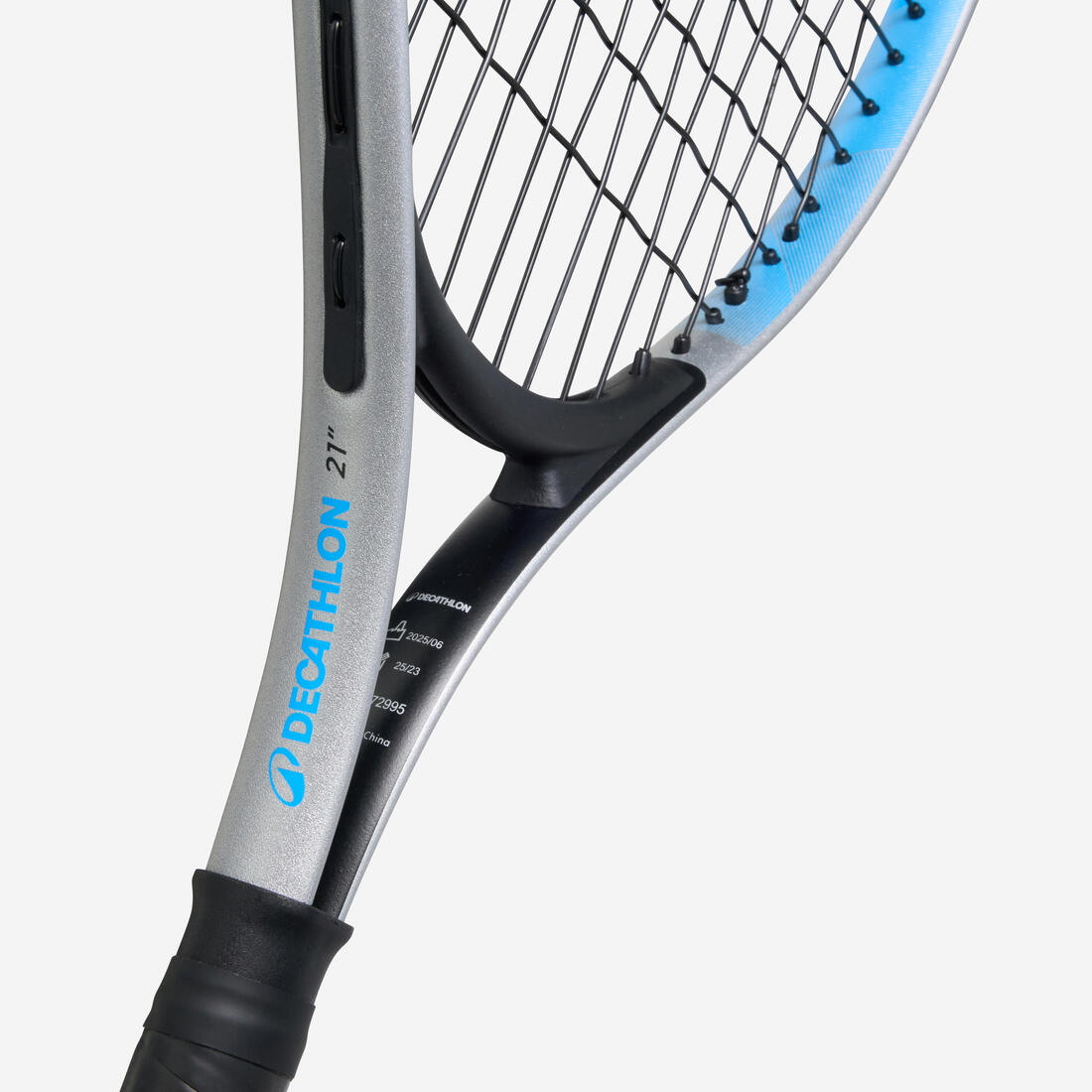 Set 2 raquettes de tennis adulte et enfant, Set family essential bleu