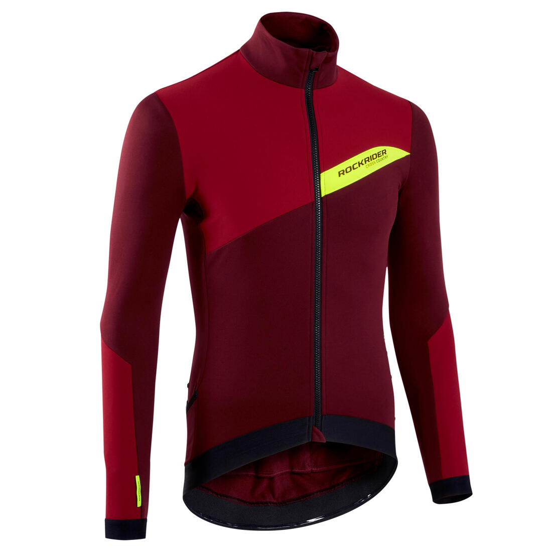 VEST VTT XC mi saison ML homme – violet bordeaux