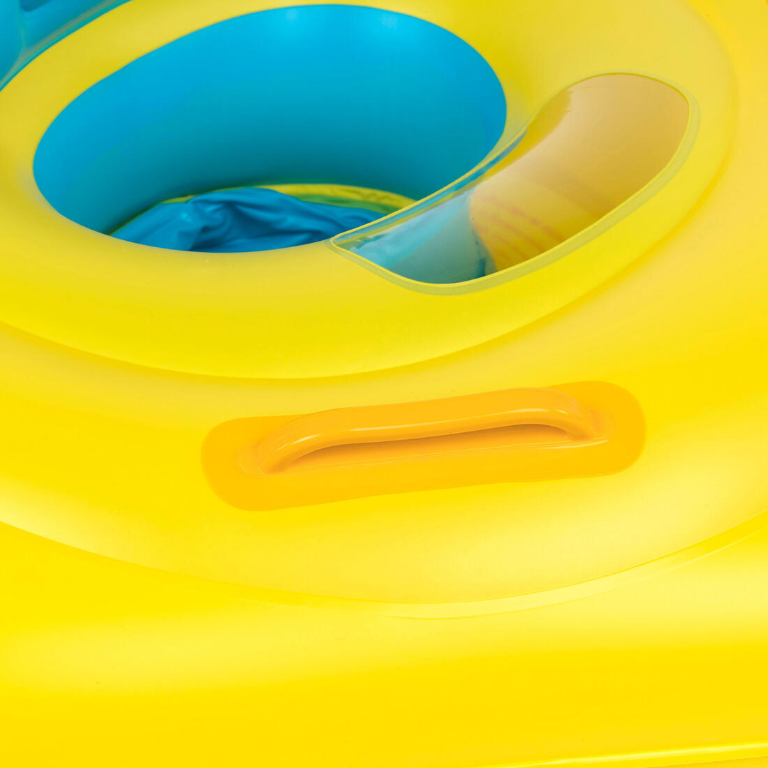 Bouée siège de piscine avec poignées Bébé 7-11kg - jaune