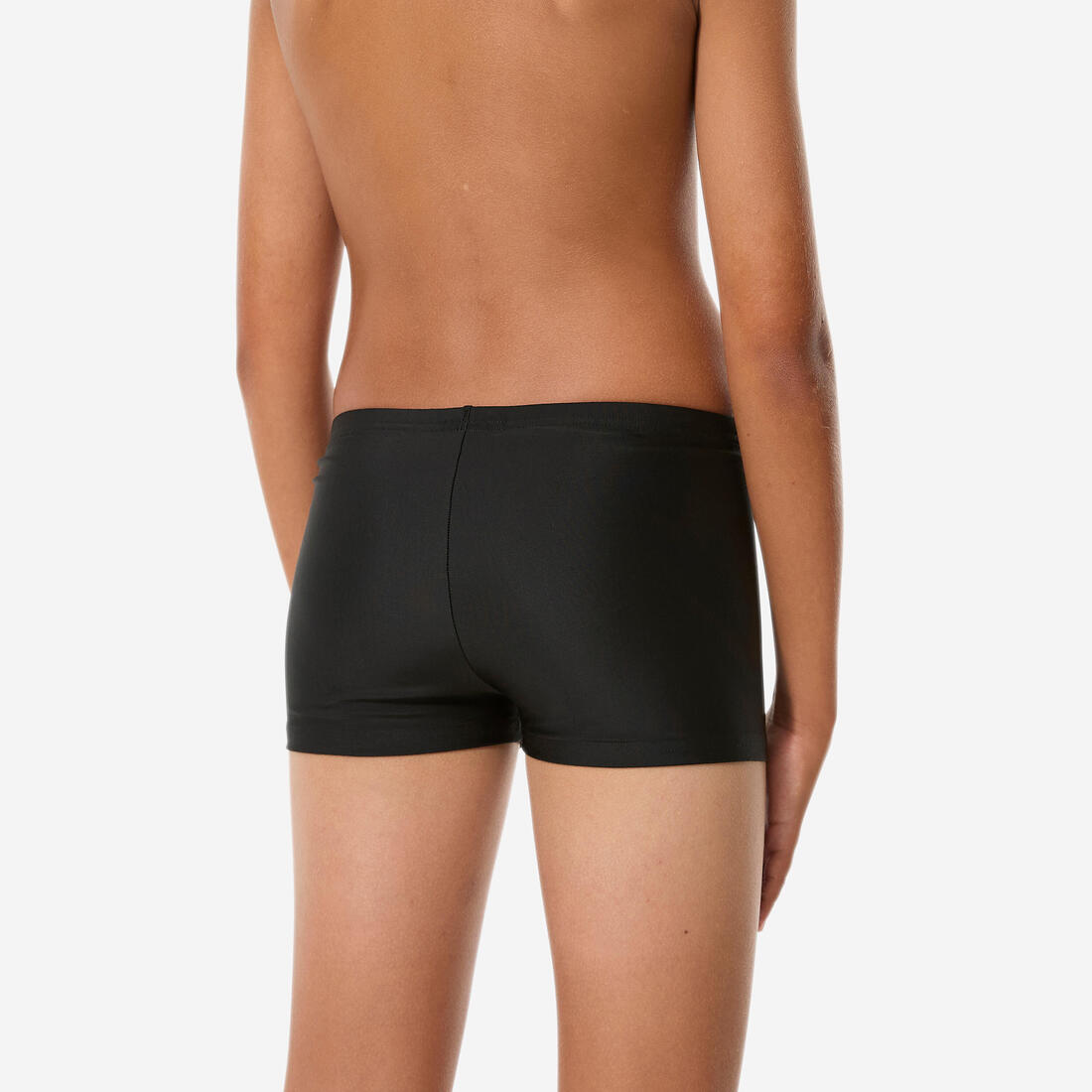 Boxer de bain natation garçon, noir