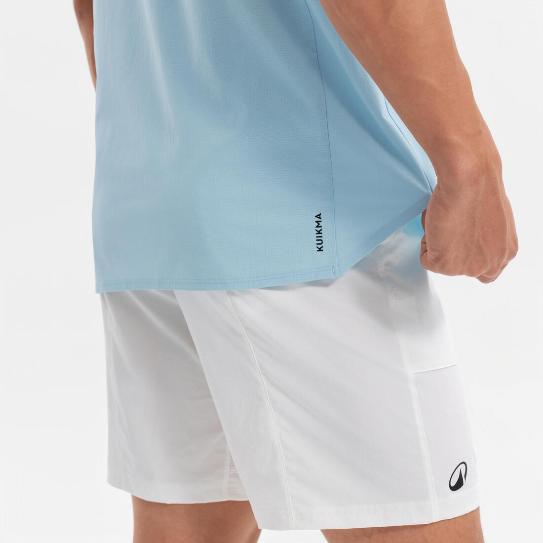 T-shirt de tennis respirant homme, Dry+ bleu