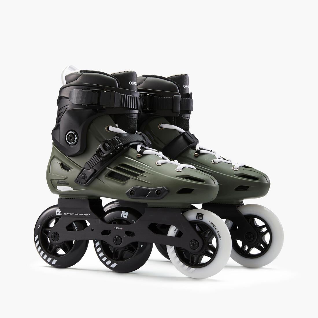 Roller freeskate adulte mf900 urban green