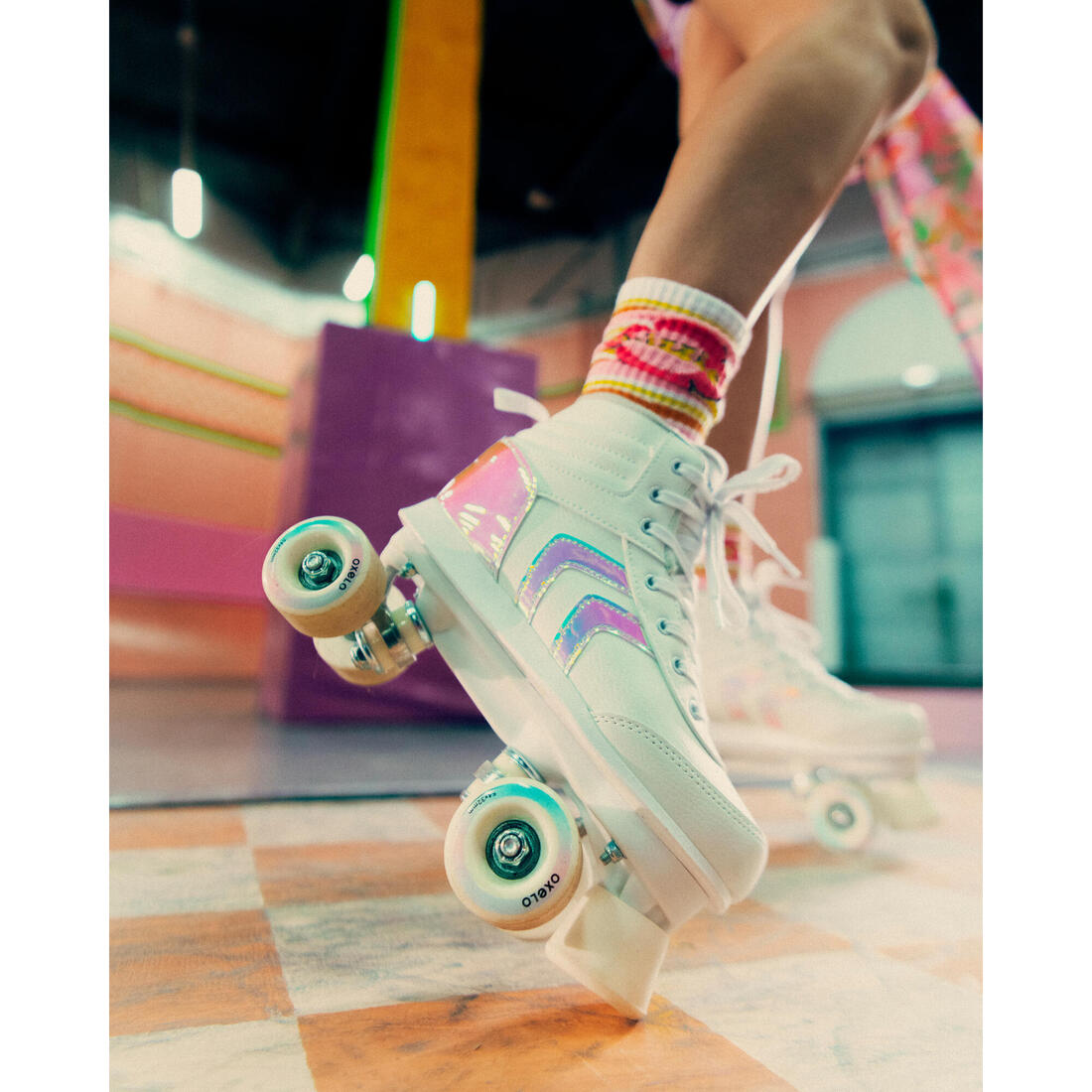 Patin à roulettes enfant QUAD 100 JR