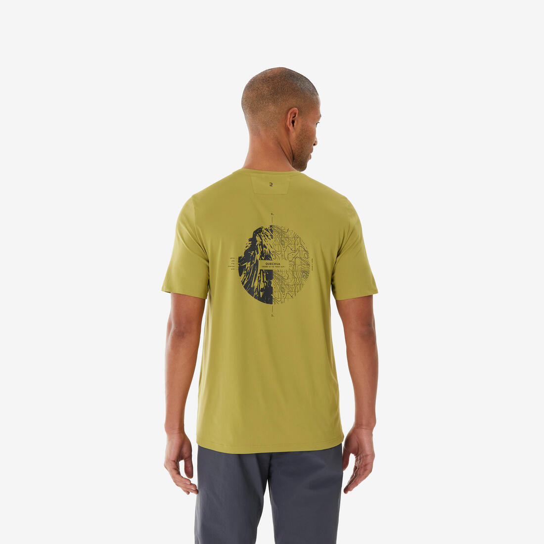 T-shirt de randonnée manches courtes - MH500 - homme