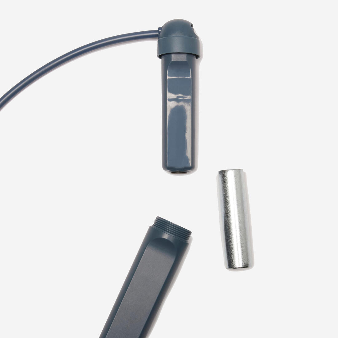 Corde à Sauter de Cardio avec Compteur 800 - Gris Clair