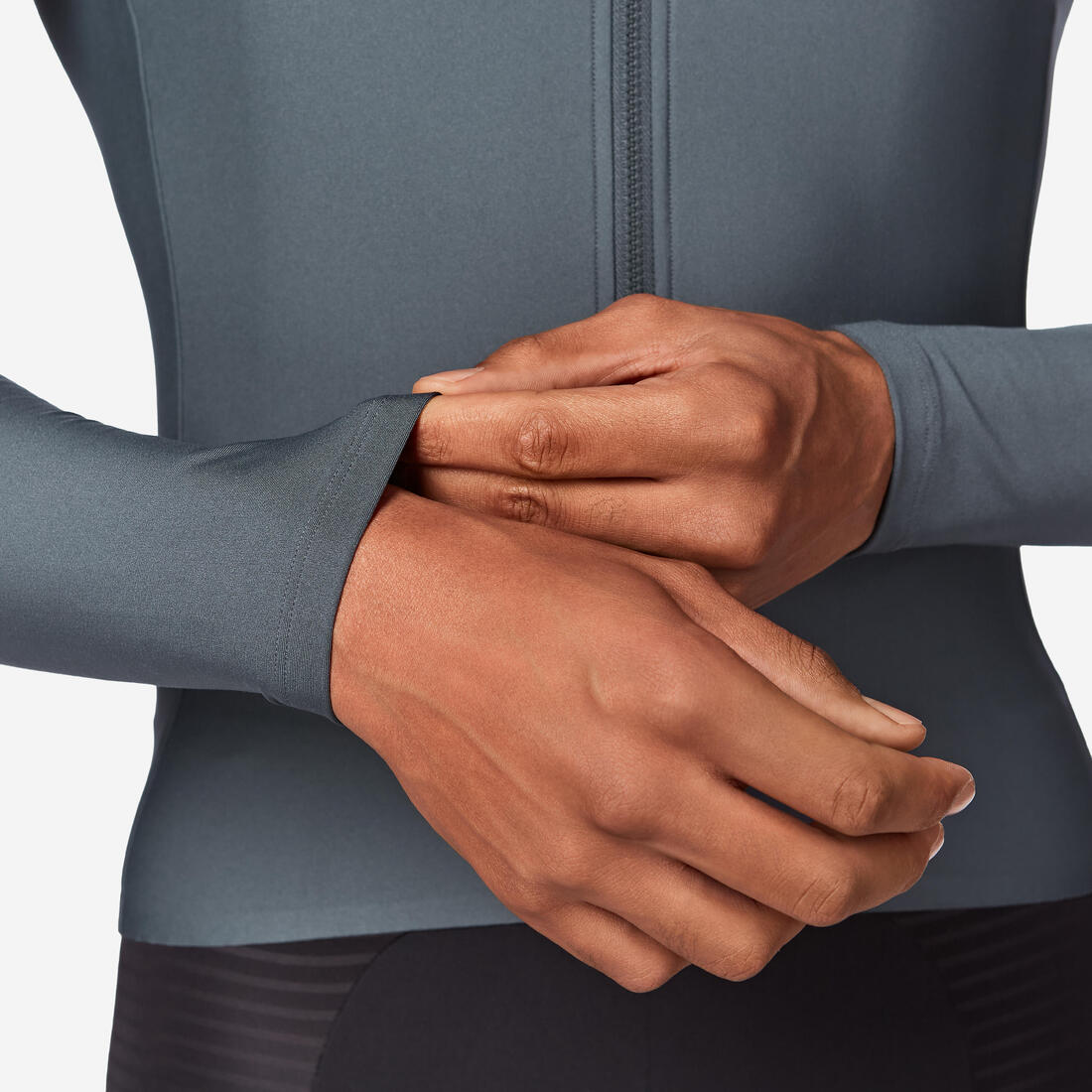 MAILLOT VELO ROUTE MANCHES LONGUES MI-SAISON Unisex -RACER 2
