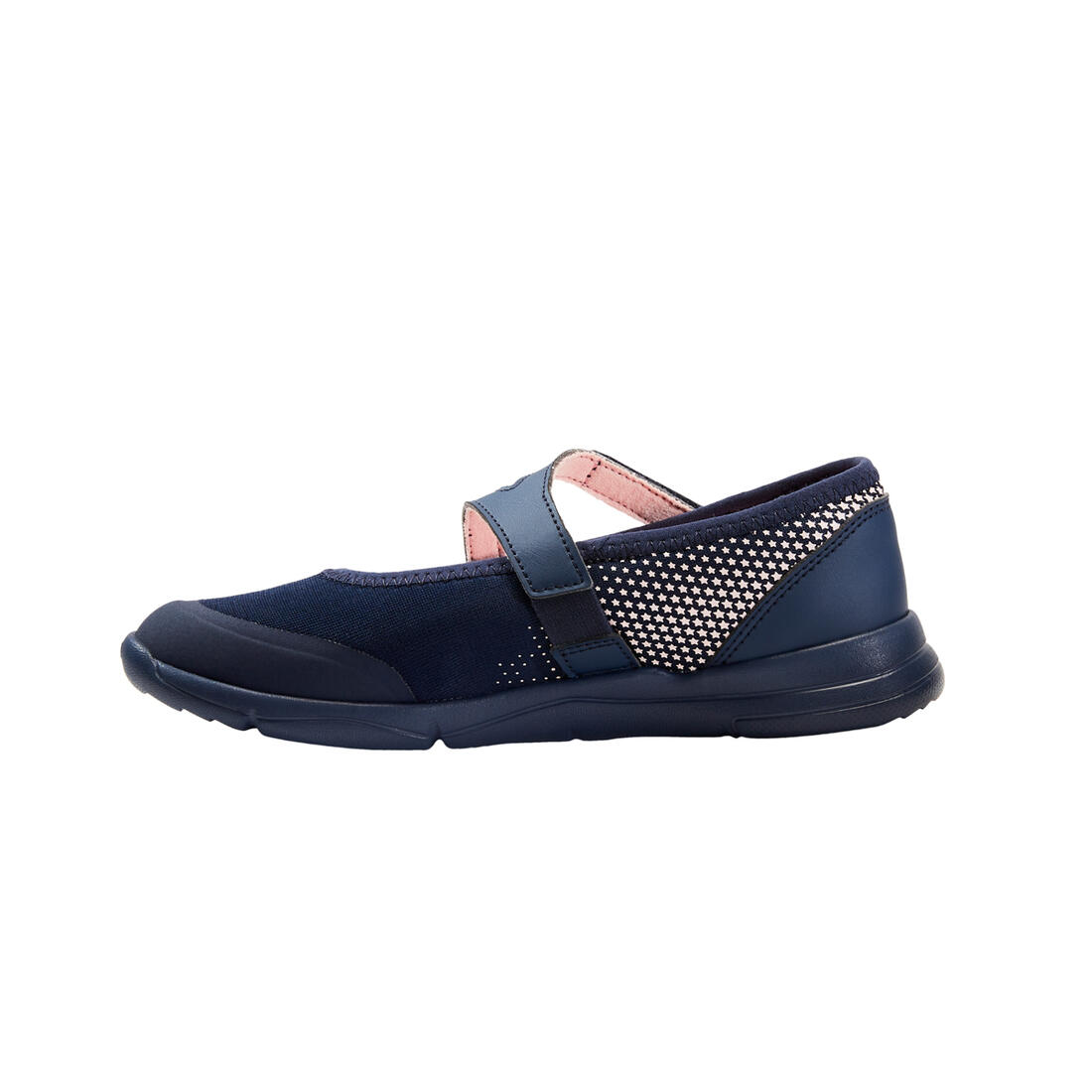 Ballerines à scratch enfant - PW 160 BR'EASY JR corail du 28 au 39