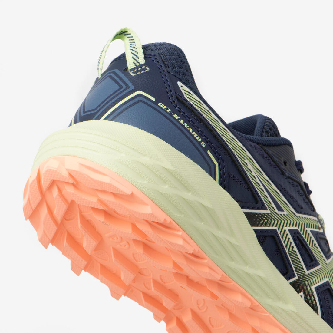 CHAUSSURES DE TRAIL RUNNING FEMME ASICS - GEL-KANAKU 5 BLEU VERT