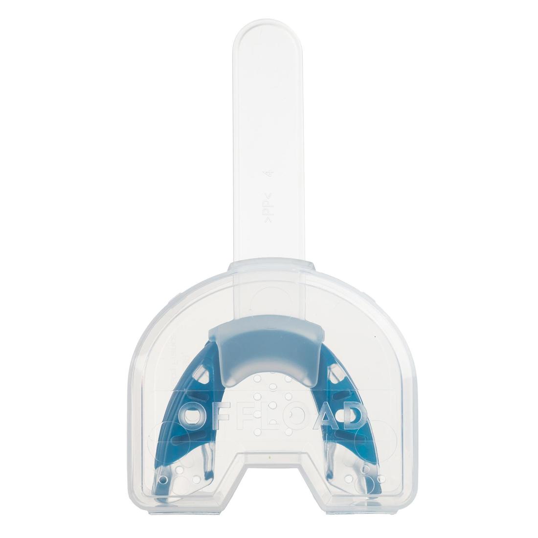 Protège dents de rugby R500 Taille L bleu  ( joueur(se) > à 1.70M )