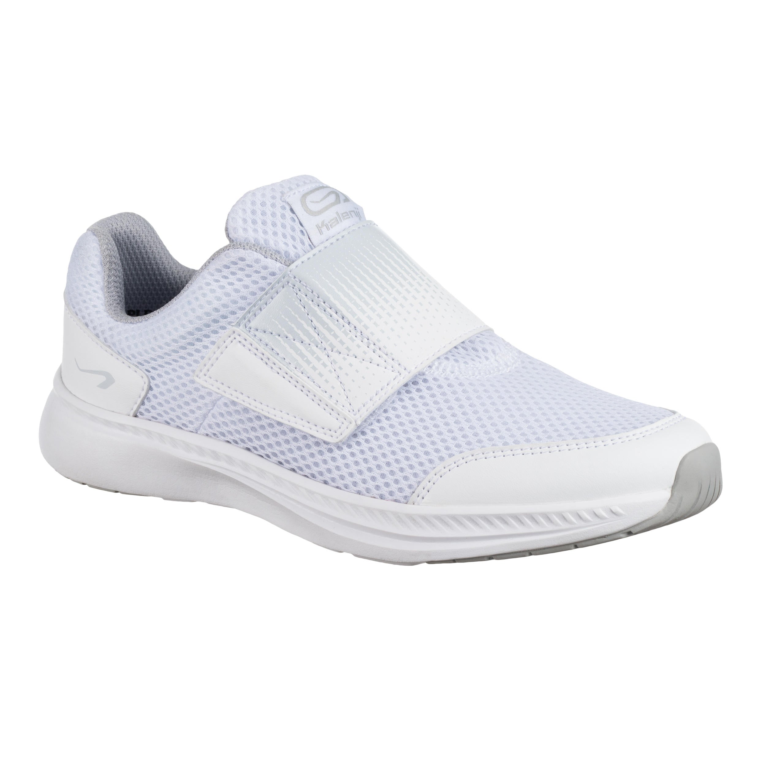 Chaussures à scratch enfant - AT EASY – blanc ultra