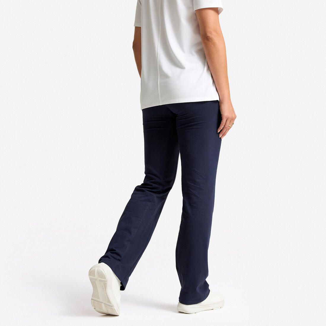 Legging de fitness évasé en coton femme