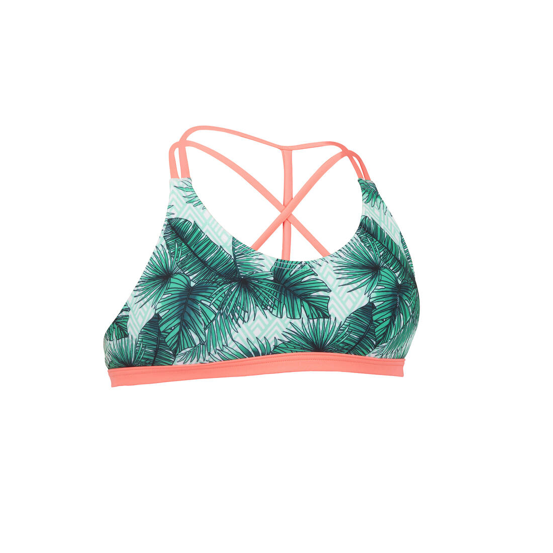 HAUT DE MAILLOT DE BAIN SURF FILLE BRASSIÈRE BONDI 500 – 8560466