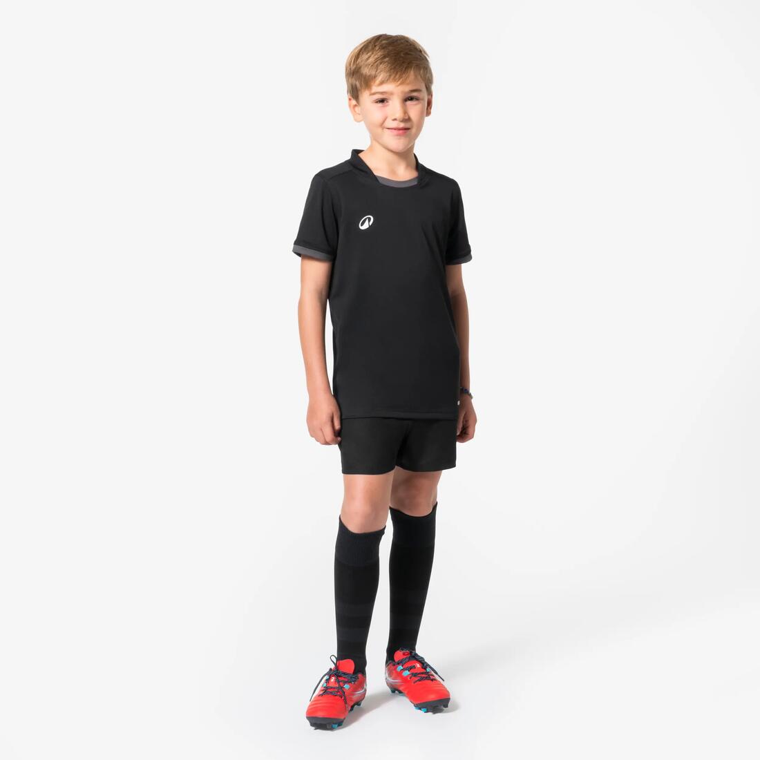 Short de rugby avec poches enfant - r100