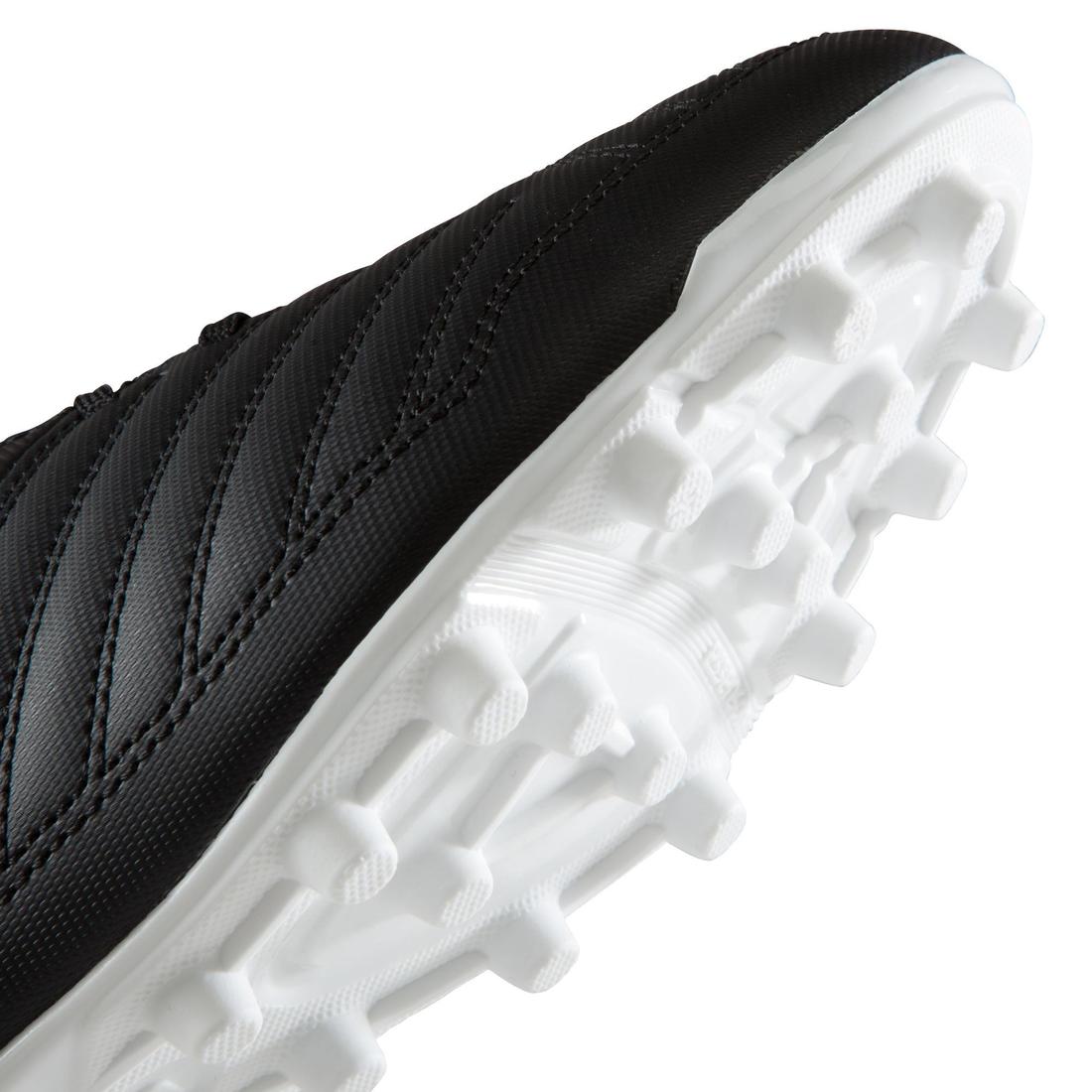 Chaussures de football AGILITY 100 AG/FG adulte noir