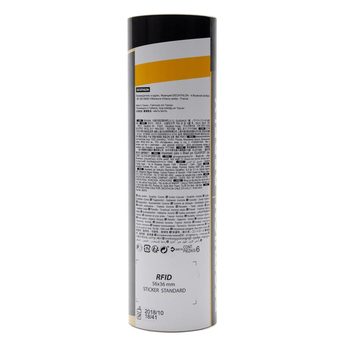 Volant De Badminton En Plastique PSC 900 x 6 - Blanc