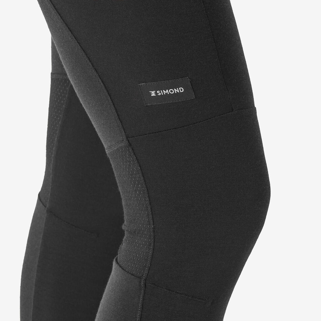Legging sous-vêtement en laine mérinos de trek montagne Femme - MT500