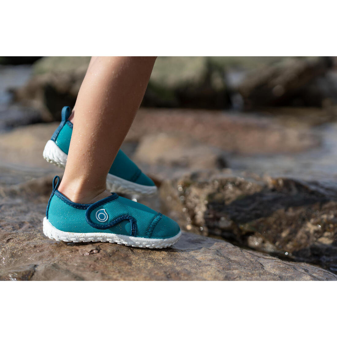Chaussures aquatiques Bébé - Aquashoes 100 Turquoise