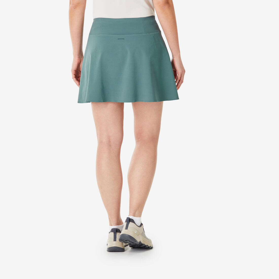 Jupe short de randonnée femme, MH500