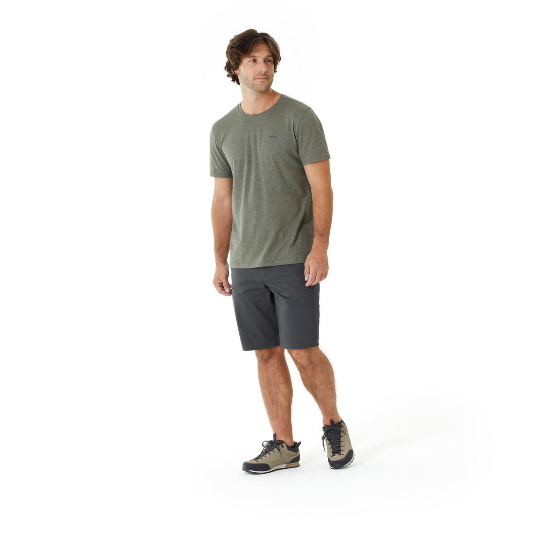 Short de randonnée homme, NH500 Regular