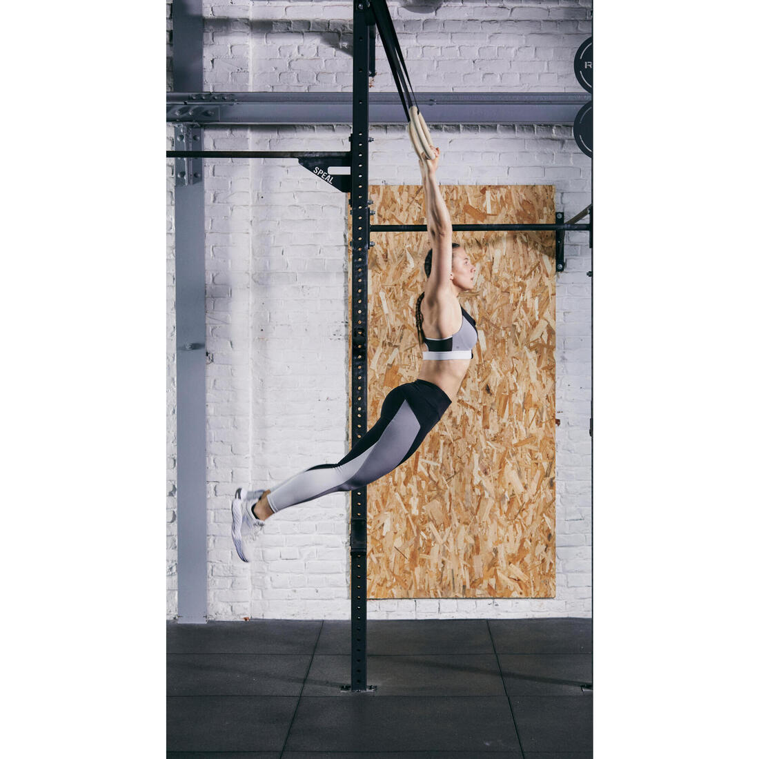 Anneaux de cross training en bois