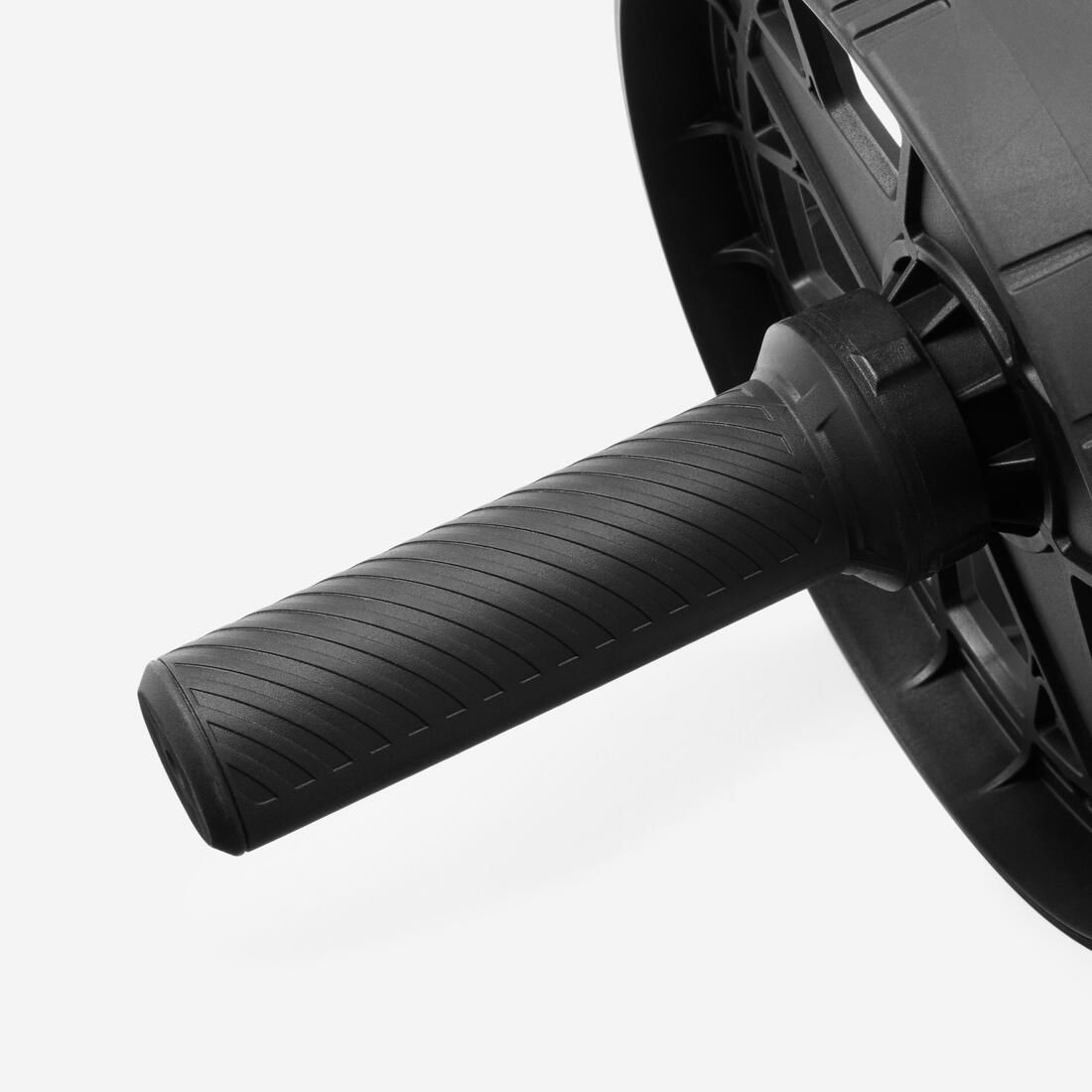 Roue abdominale compacte et démontable, noir