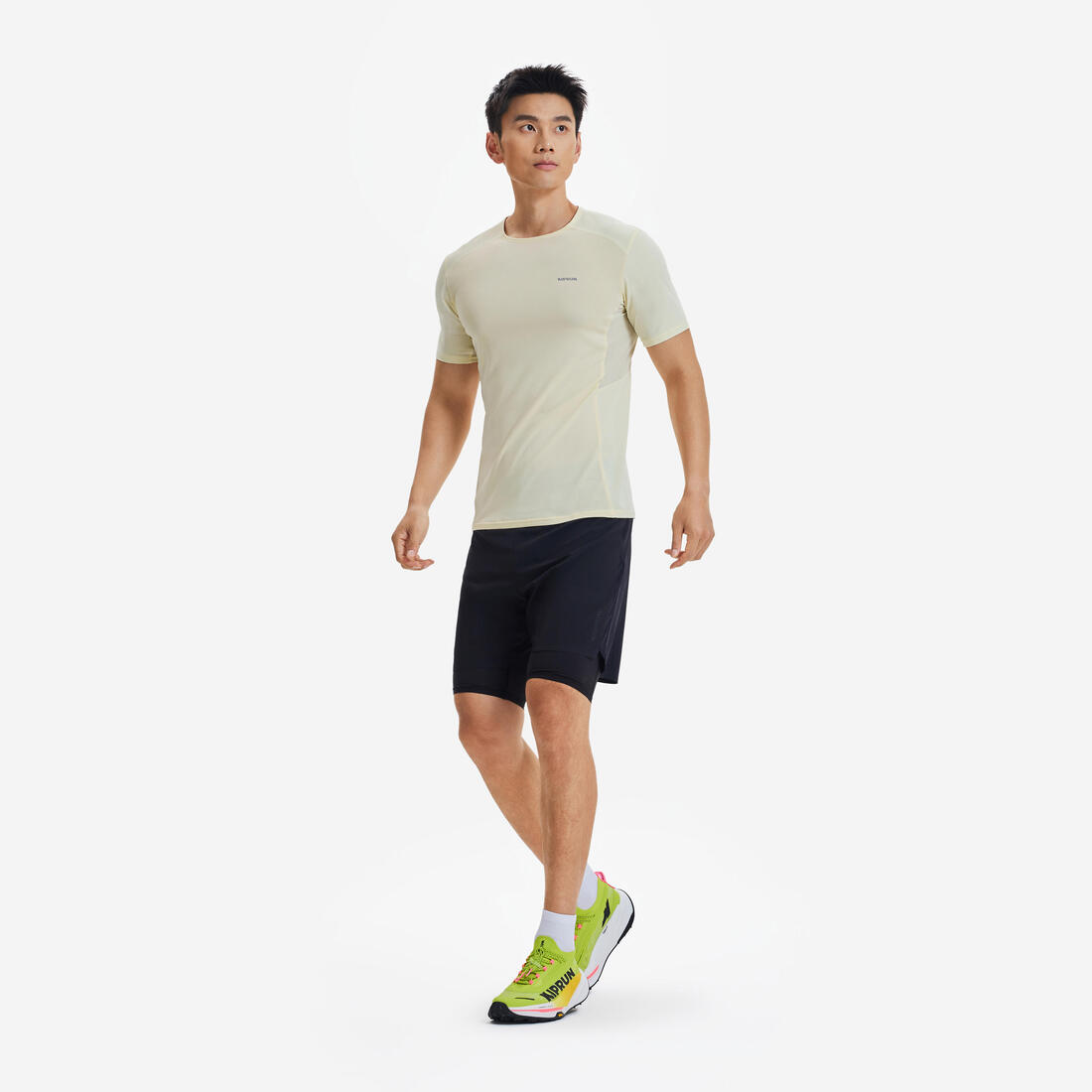 Short 2en1 de running trail longue distance homme - kiprun run ultra 900