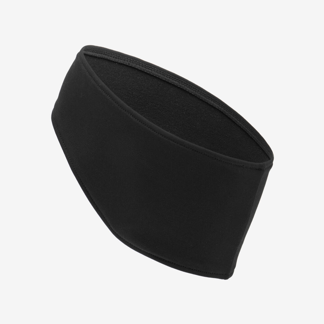 Bandeau running chaud homme femme - kiprun warm noir
