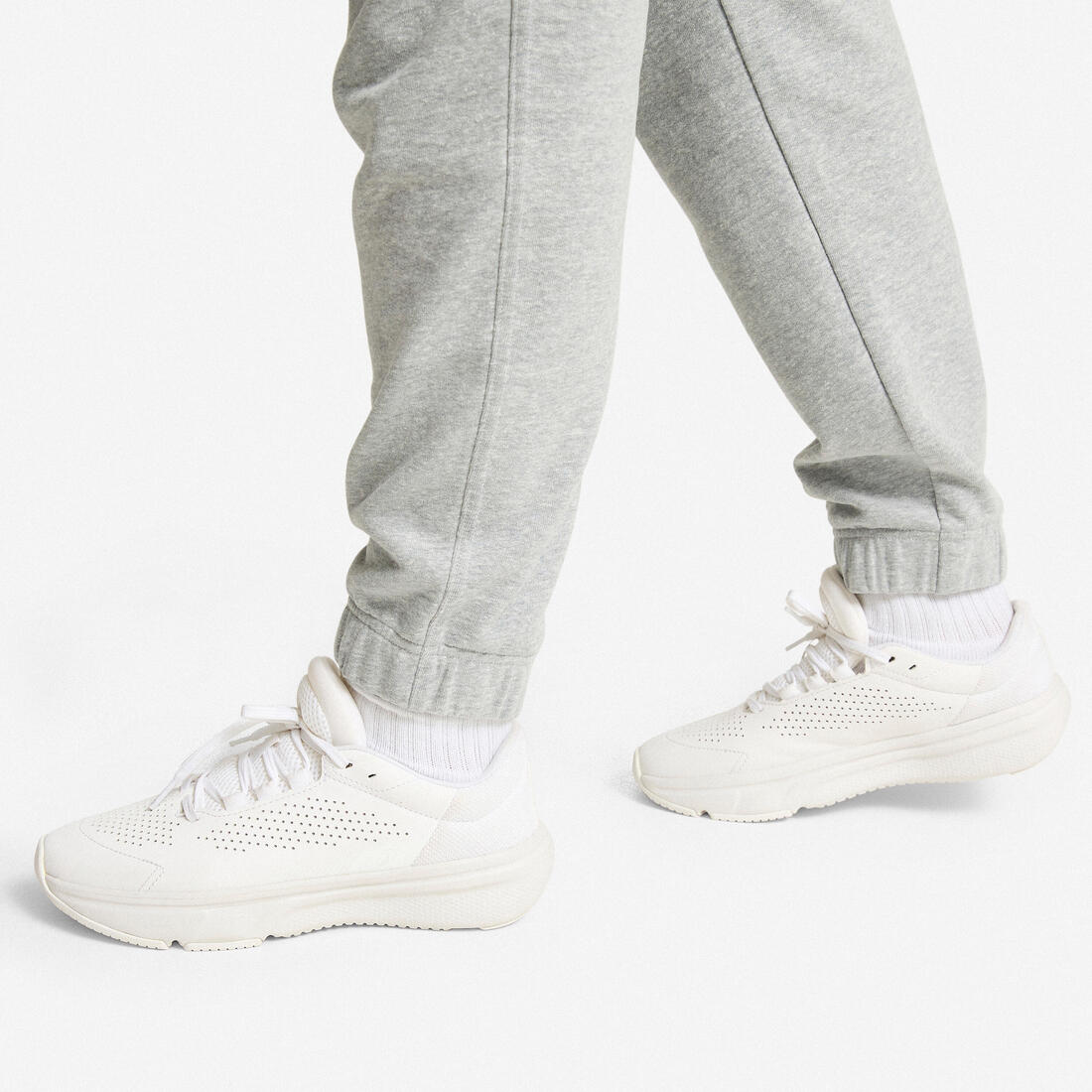Pantalon de jogging droit en coton femme