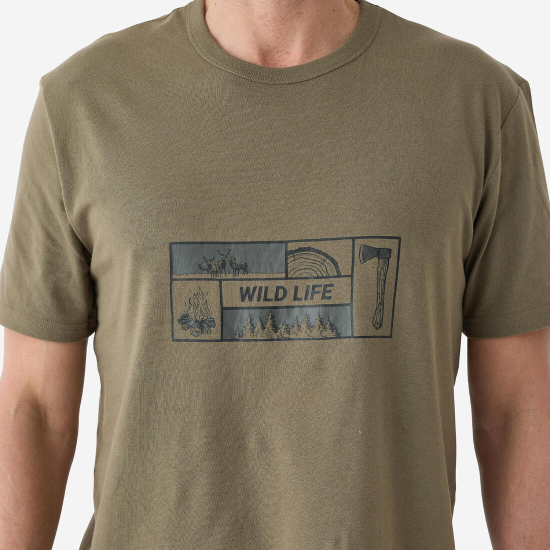 T-shirt en coton 100 yukon
