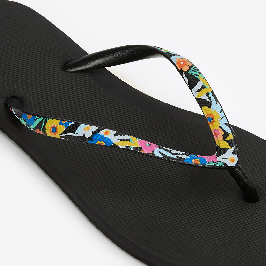 Tongs Femme - 500 Big Azae noir & multi-couleurs