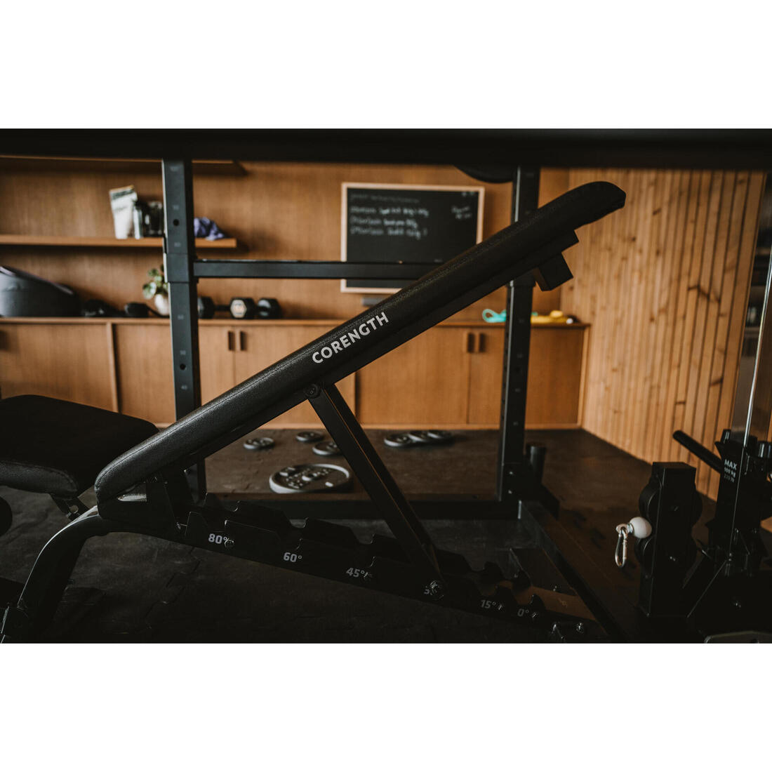 Banc de musculation inclinable et déclinable résistance 300kg