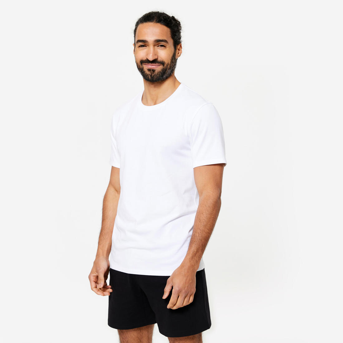 T-shirt fitness coton homme - 100 sportee