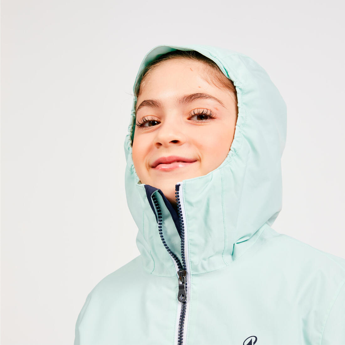 Veste imperméable et coupe vent de voile enfant, 100 navy