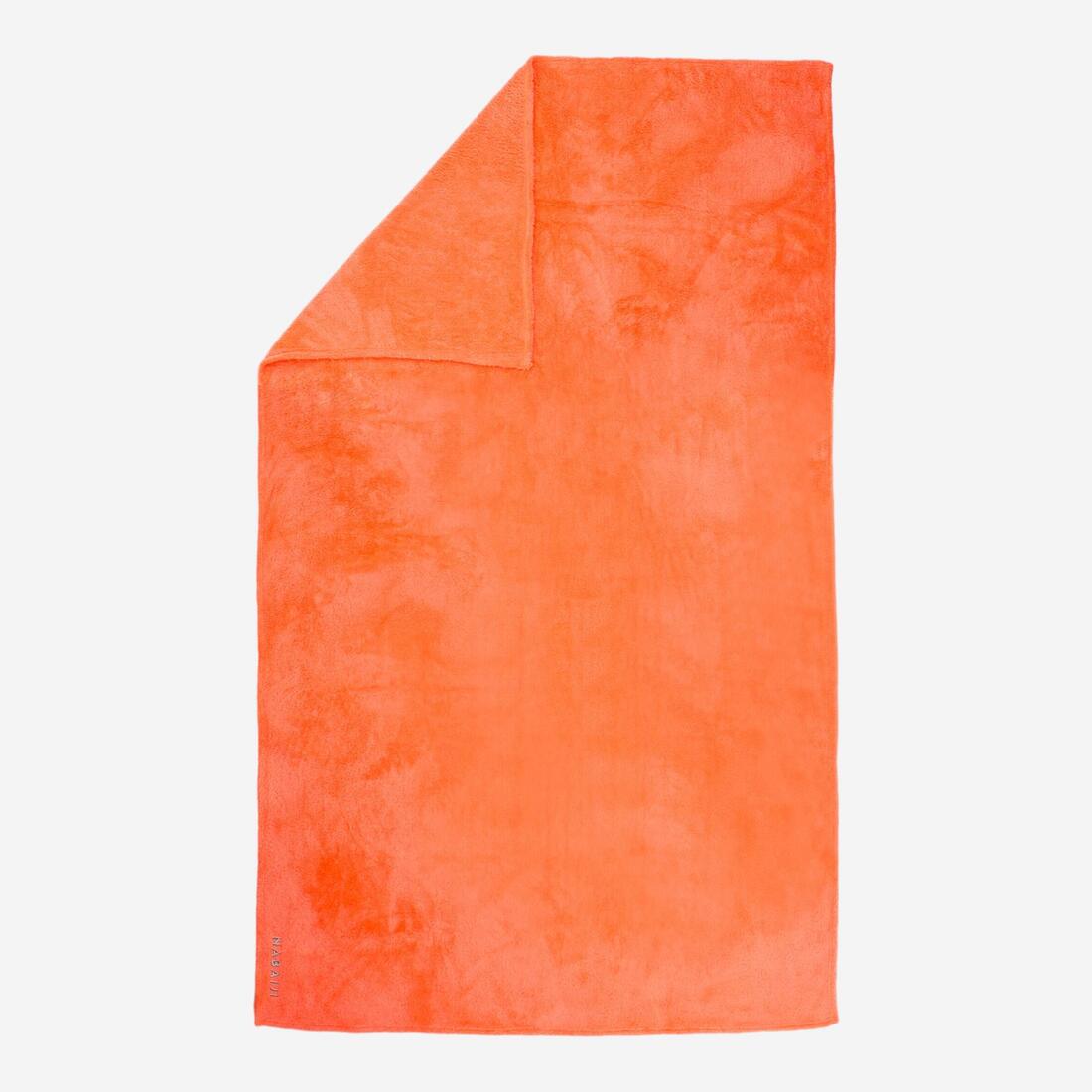 Serviette de bain microfibre ultra douce taille XL 110 x 175 cm