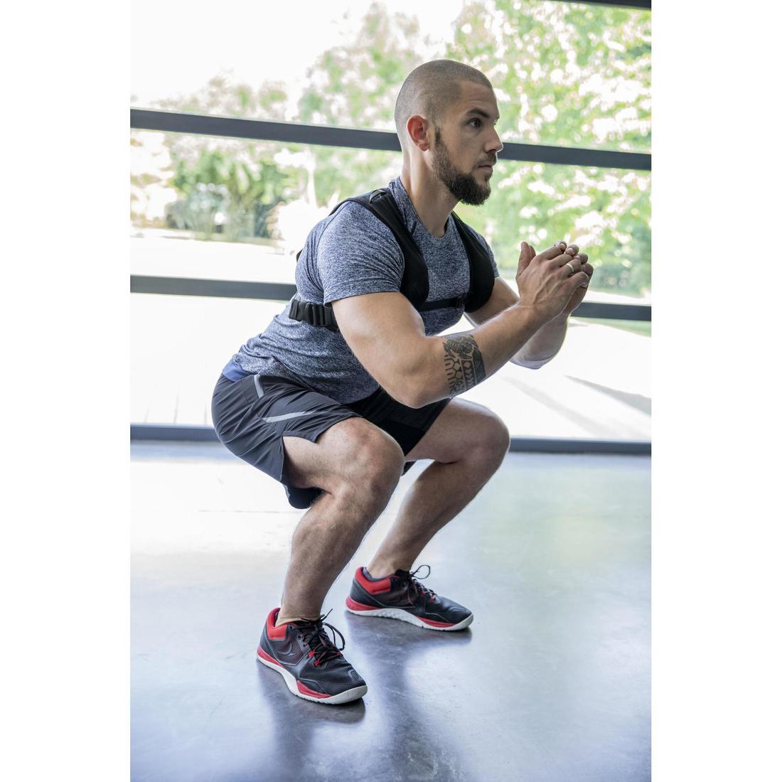 Gilet lesté musculation 5 kg