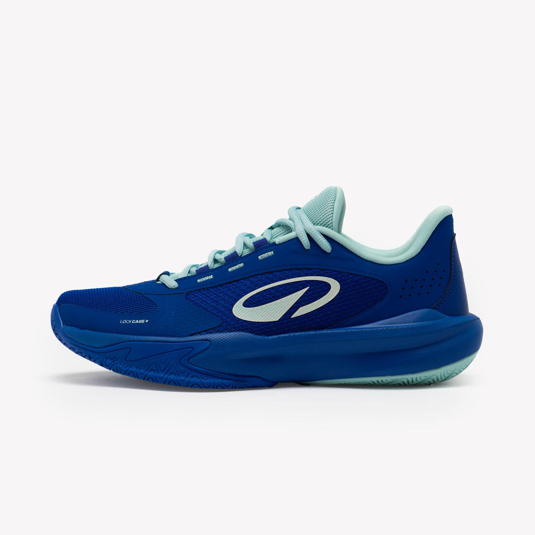 Chaussures de basket basses adhérentes homme femme, Fast 500