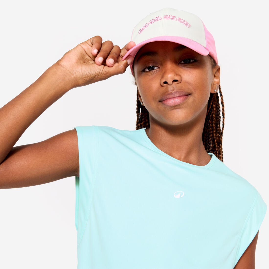 Casquette enfant respirante réglable mixte
