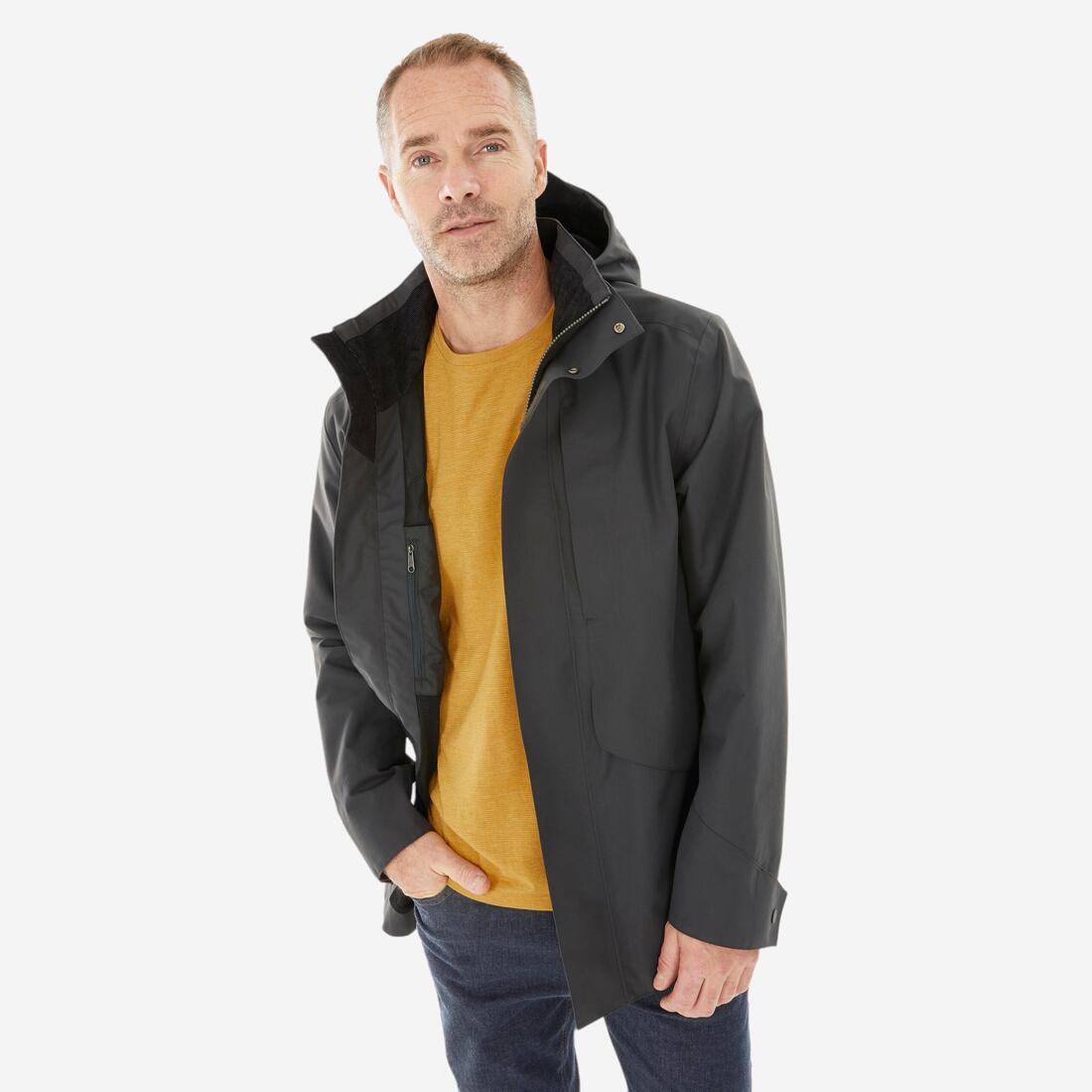 Veste imperméable de randonnée - nh550 imper - homme