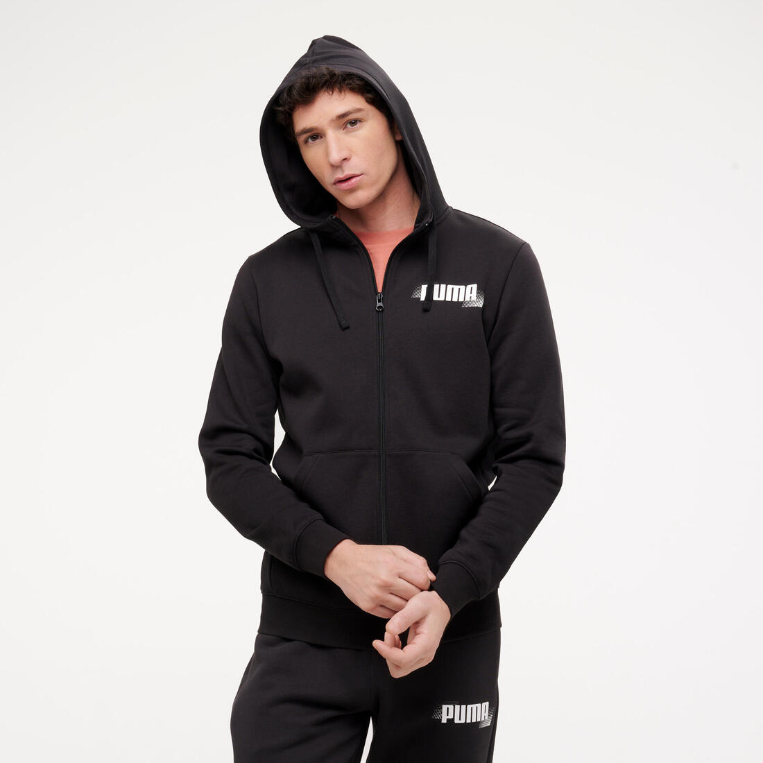 Sweat zippé de fitness homme
