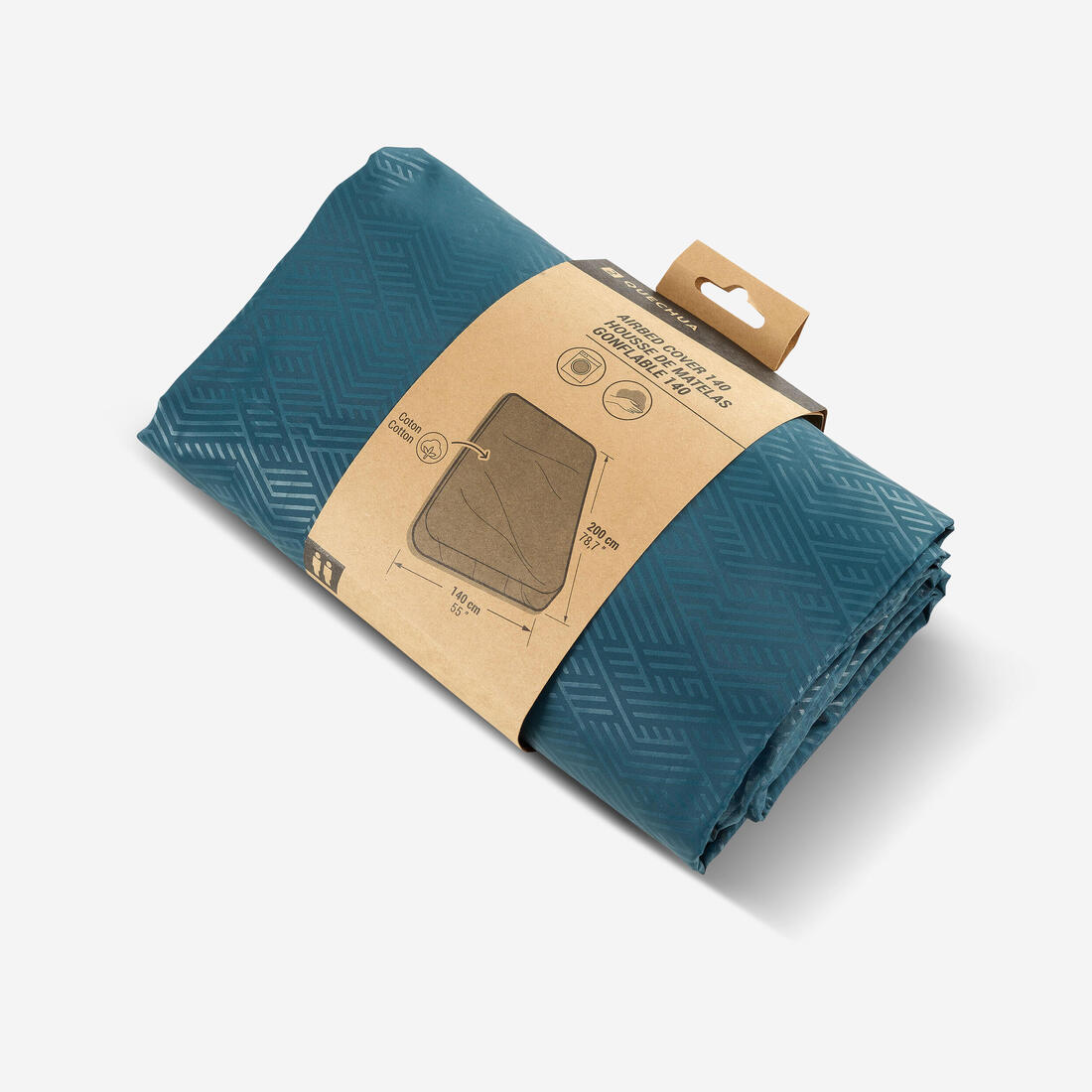 HOUSSE MATELAS GONFLABLE -  AIRBED COVER 140 CM - 2 PERSONNES