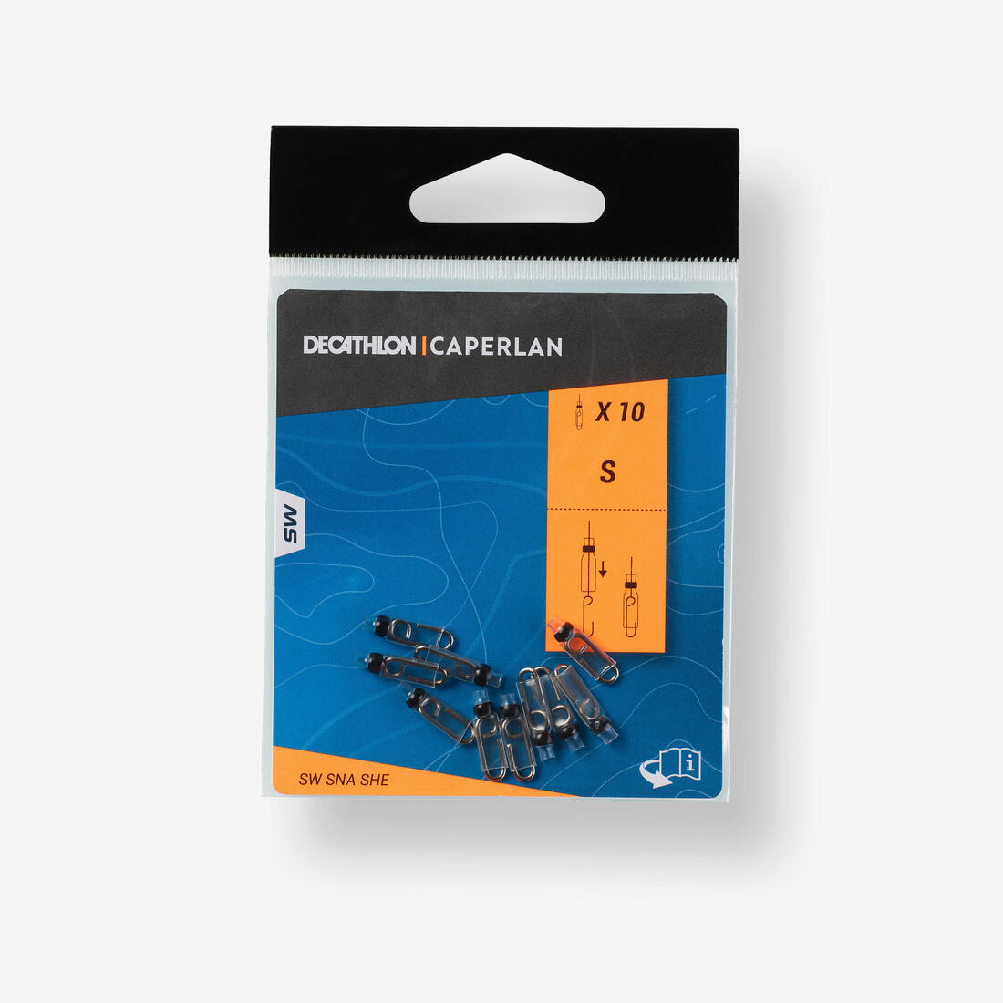 Attache gainée L en surfcasting