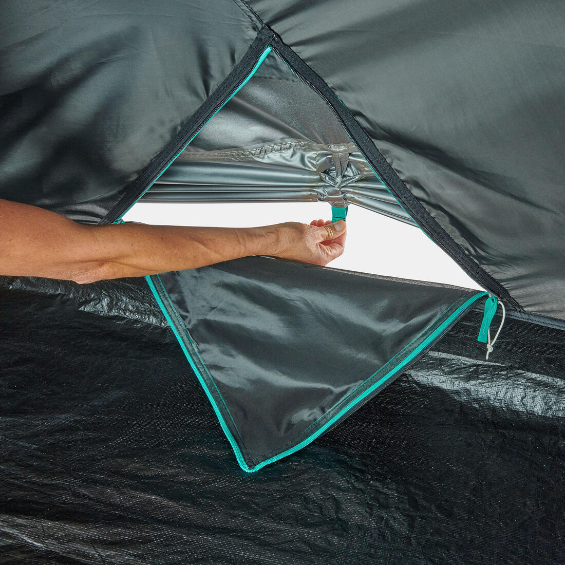 Tente de camping 3 places, MH100 XL Fresh & Black