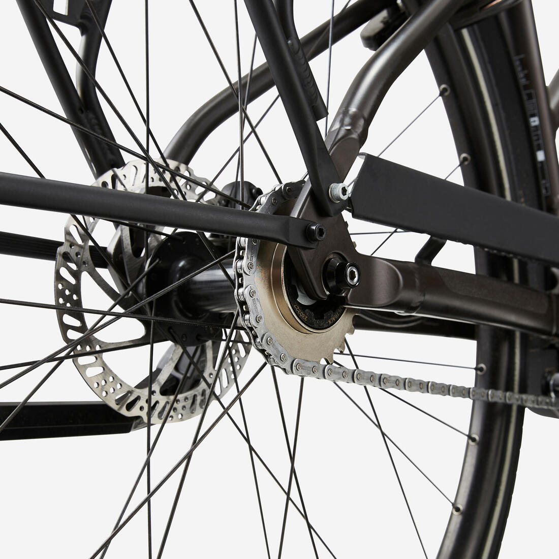 Velo ville electrique a moteur automatique owuru cadre bas ld 920 e
