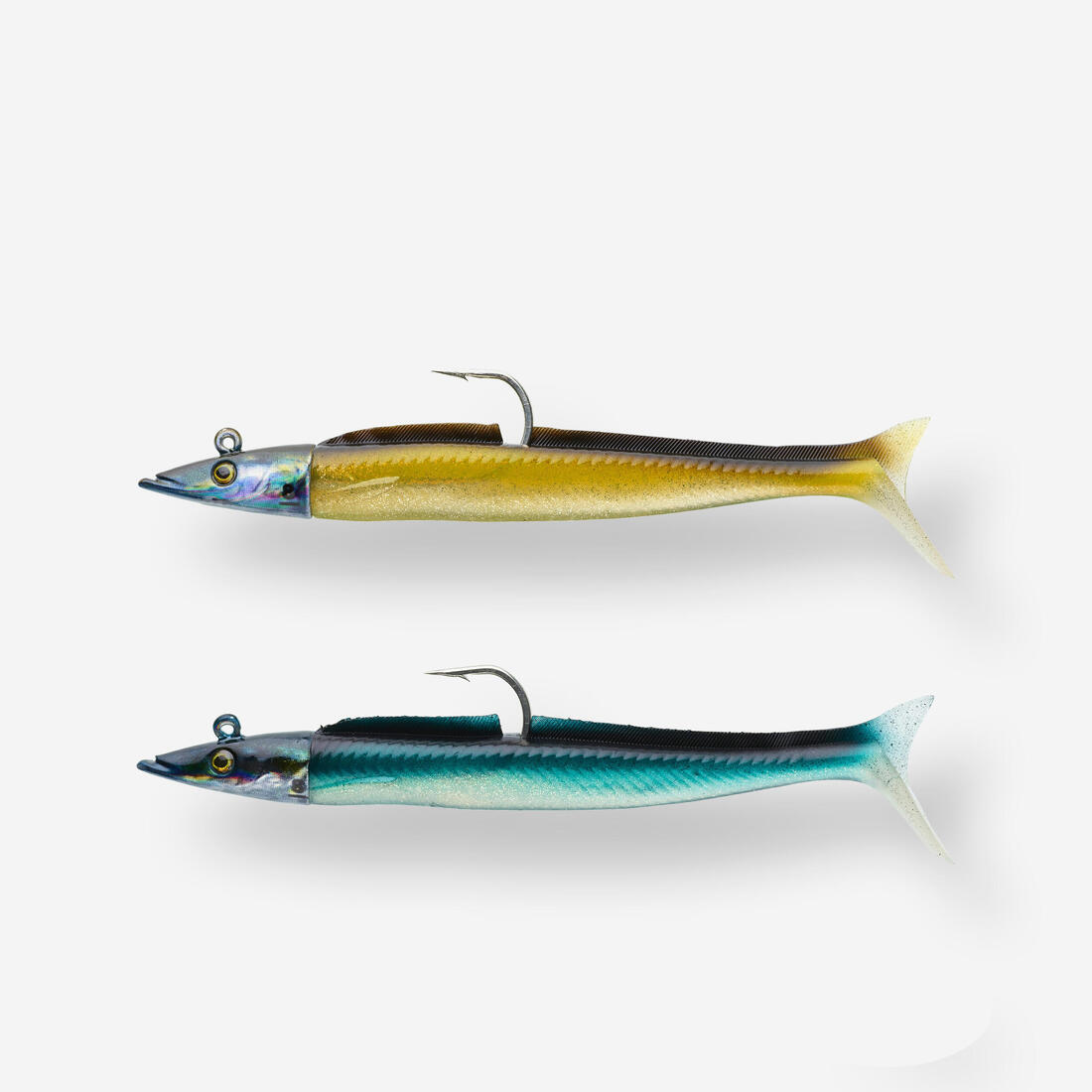 COMBO leurres souples shad lançon EELO 110 8gr AYU