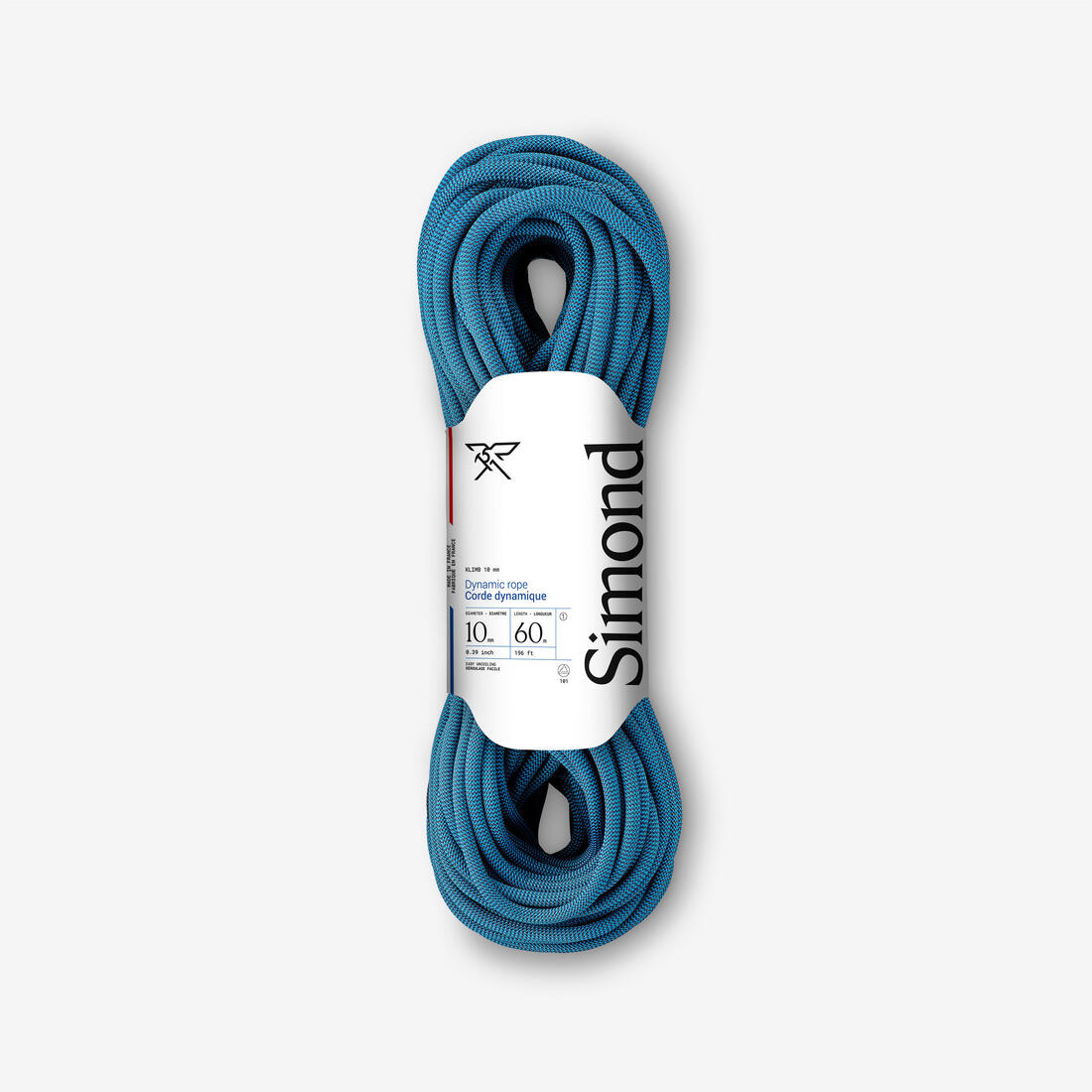 Corde d'escalade 10mm - klimb 60 metres